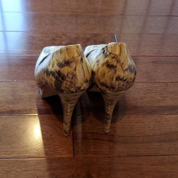 Aldo snakeskin platform heels - Picture 4 of 5